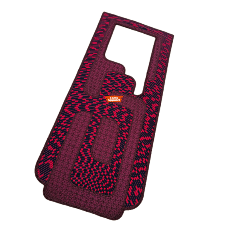 Diital Embroidery Agbada flap