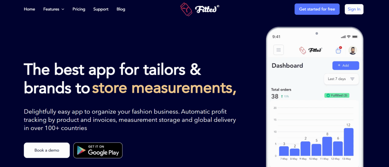 Fitted for Tailors, one of the Business Management Tools for Nigerian Tailors 