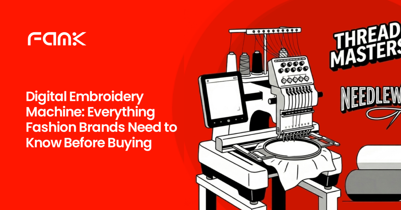 Digital Embroidery Machine