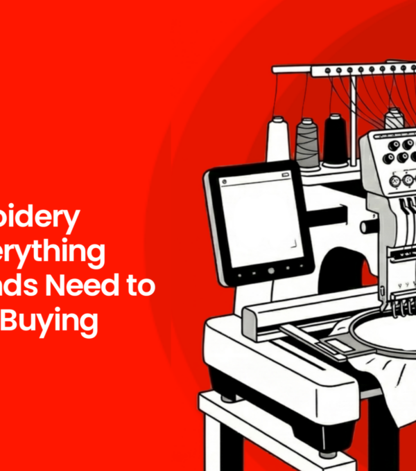 Digital Embroidery Machine