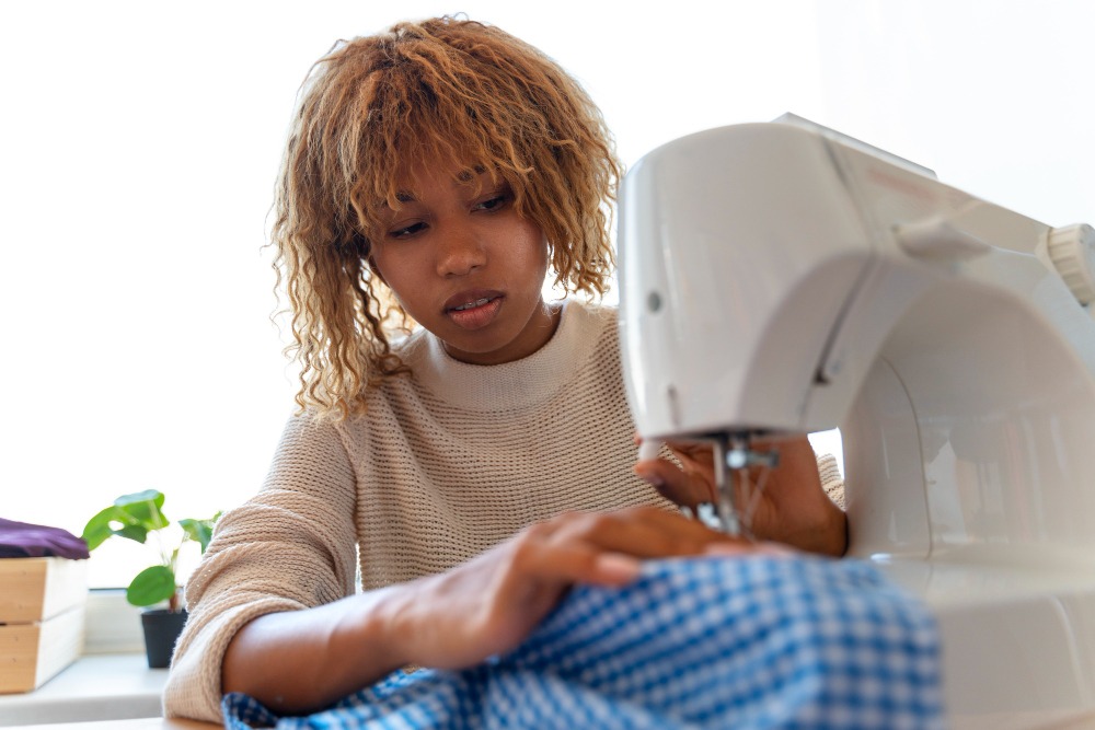 An electric sewing machine