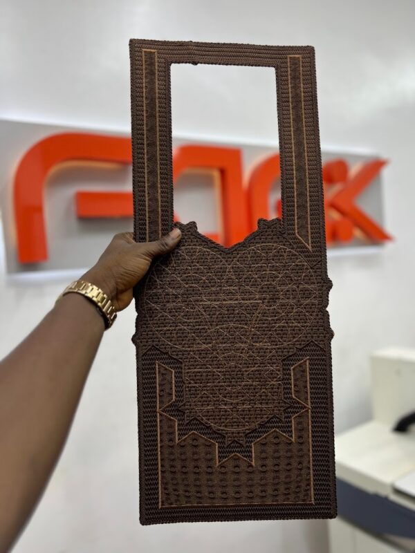 An agbada embroidery design