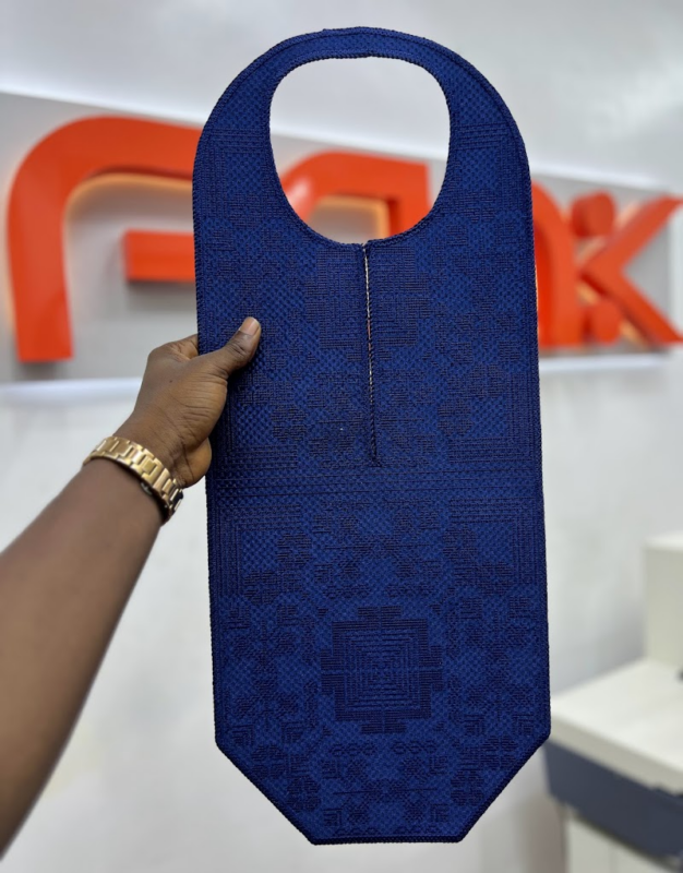 A premium agbada digital embroidery
