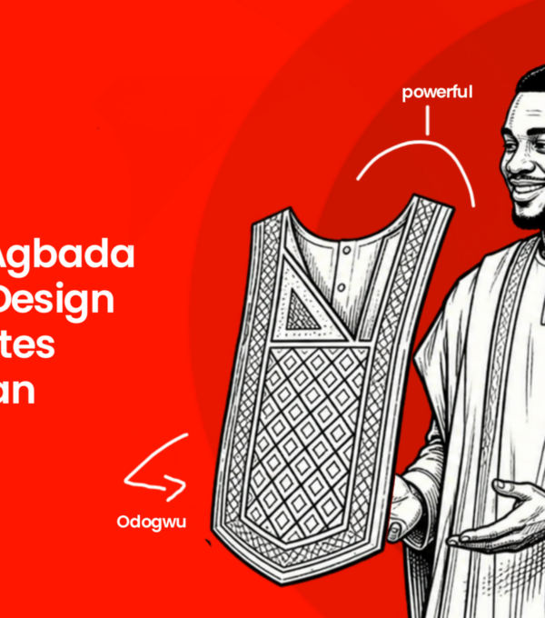 Agbada embroidery designs