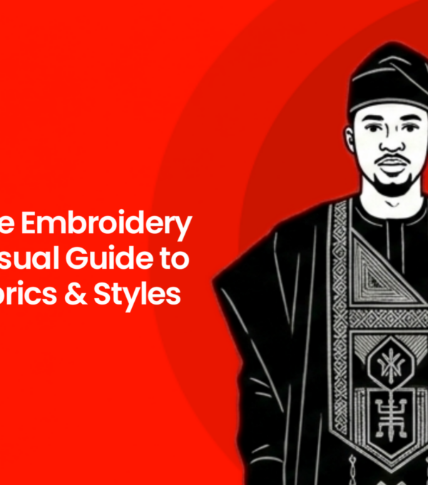 Nigerian male embroidery designs