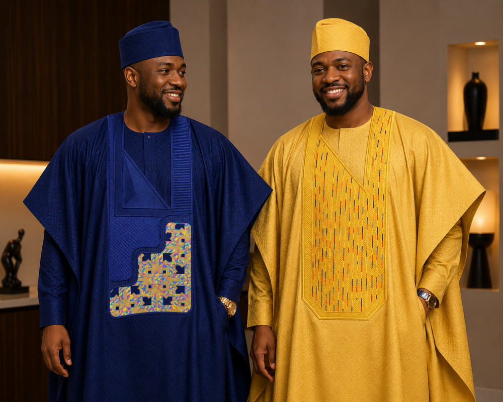 male embroidery designs on agbada