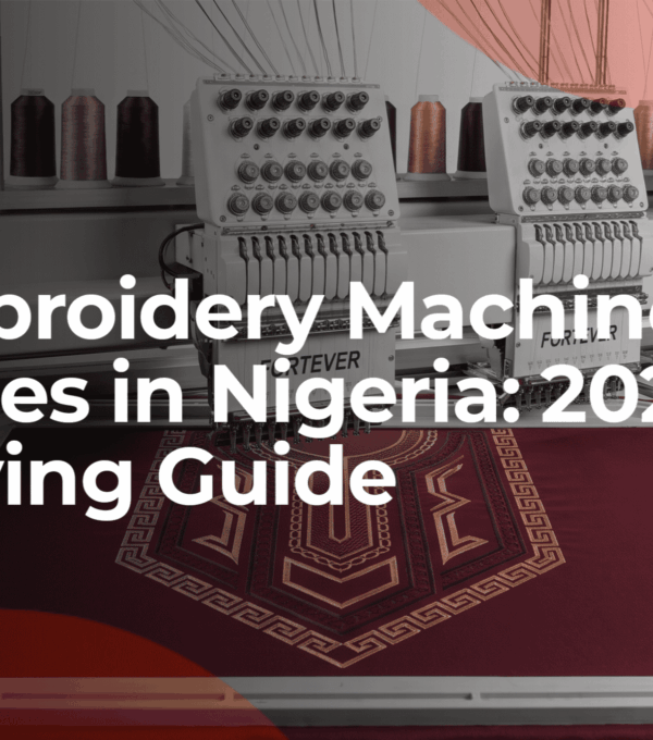 embroidery machine price in Nigeria