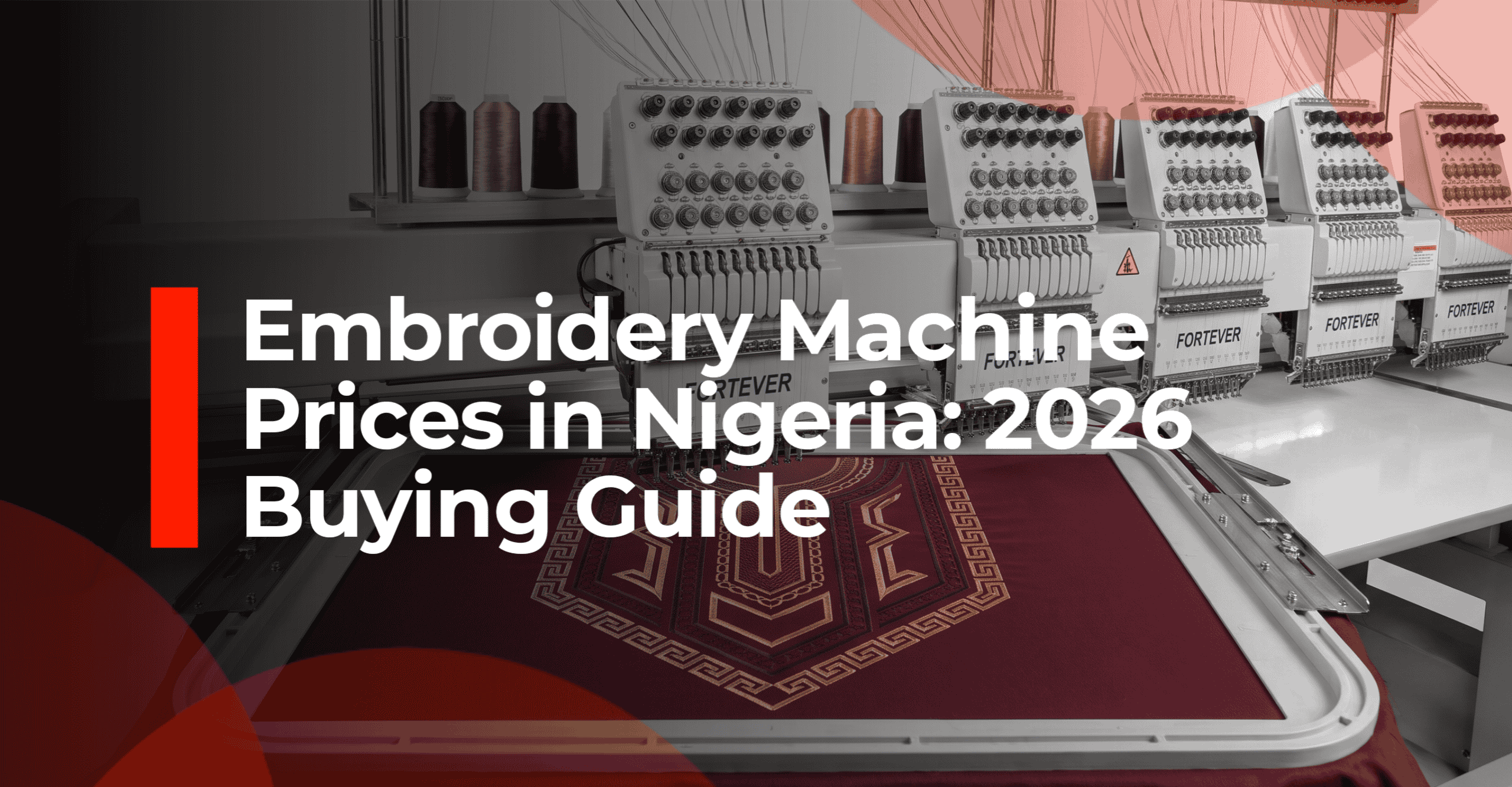 embroidery machine price in Nigeria
