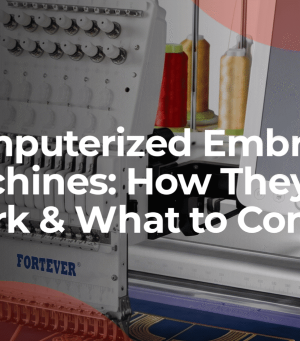 Computerized Embroidery Machine: How It Works and Buying Tips