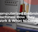Computerized Embroidery Machine: How It Works and Buying Tips