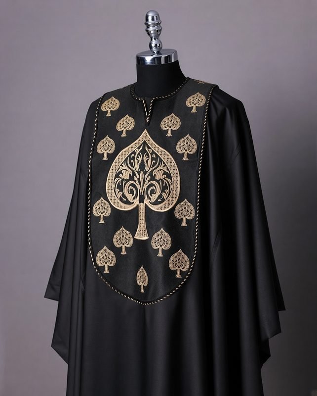 digital embroidery on agbada