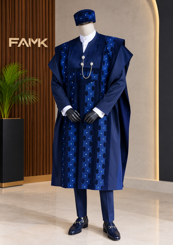 cashmere agbada