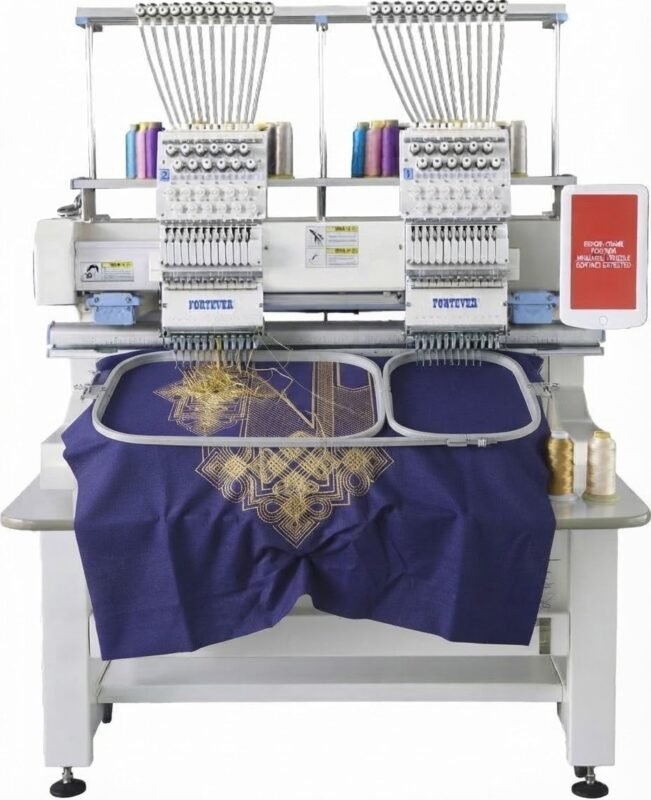 Example of incorrect embroidery placement on an Agbada